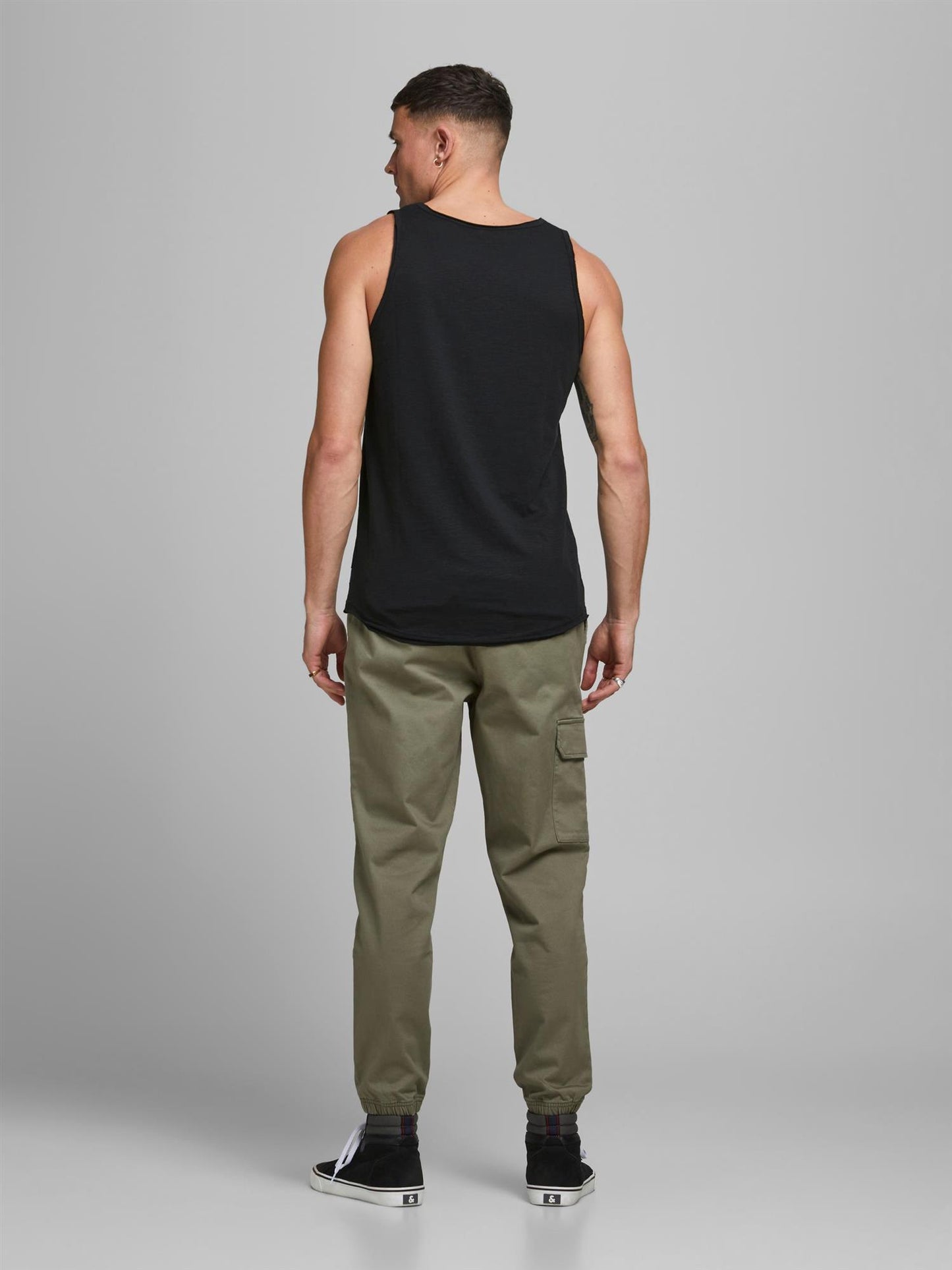Wallet tank top svart