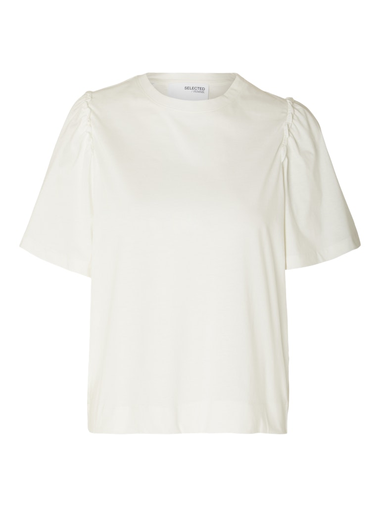 SlfPenelope 2/4 ruffle T-shirt Off-white