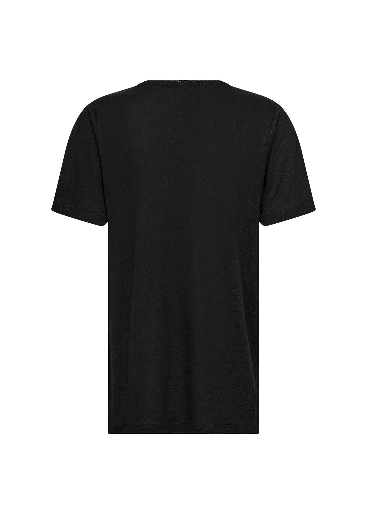 T-shirt Emel v-hals svart