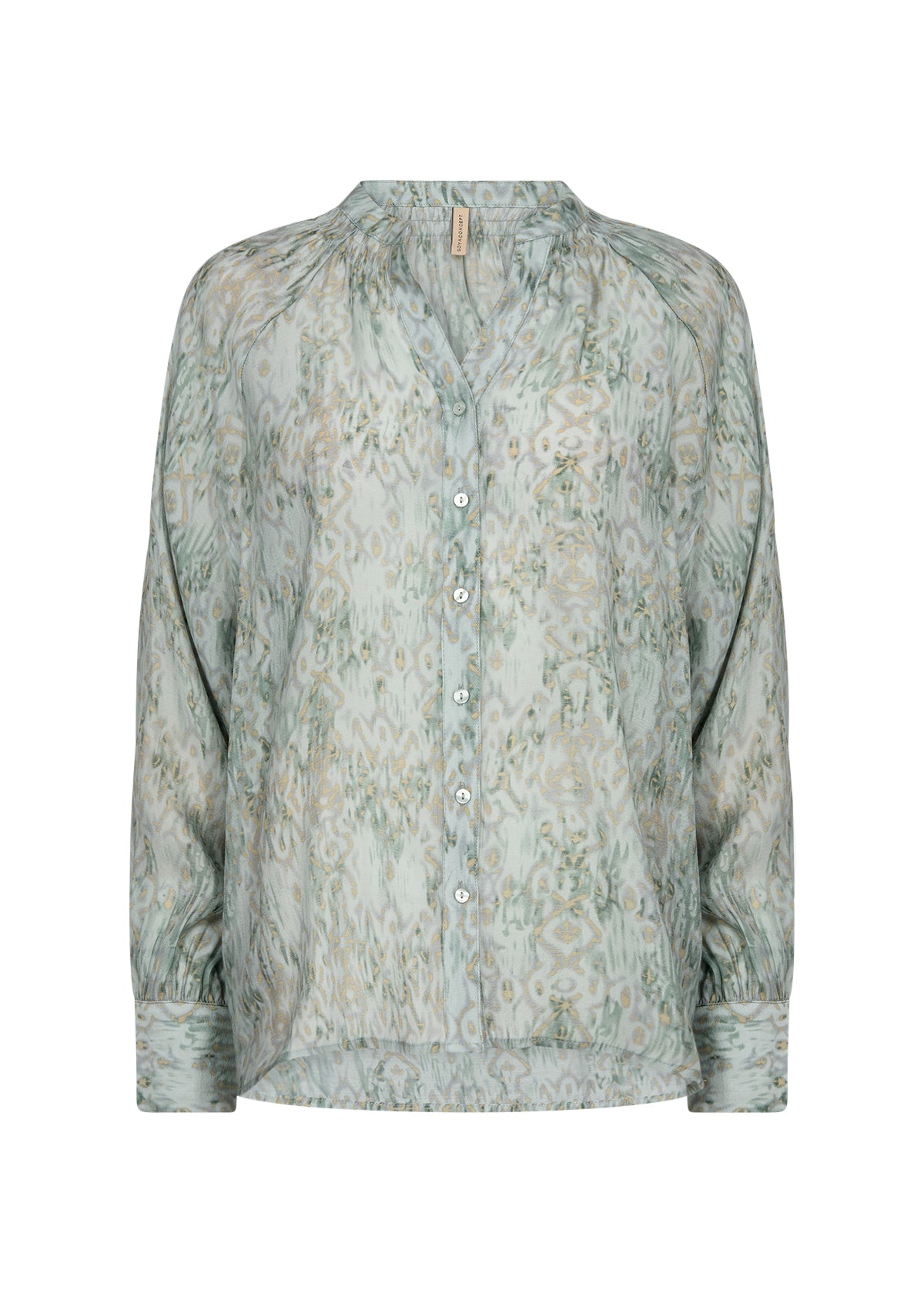 Oswin 1 bluse grønn