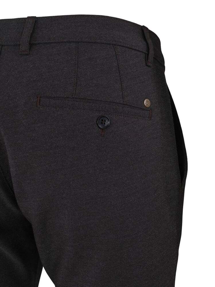Tom trouser brun melert