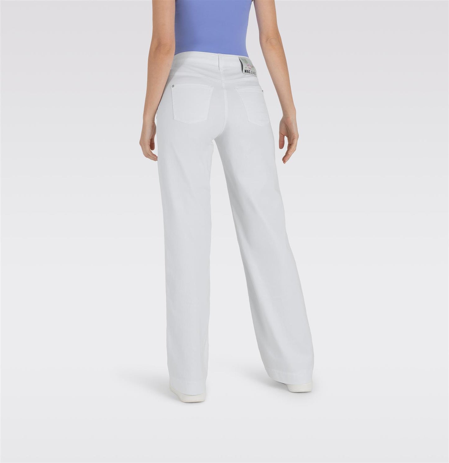 Dream wide white denim