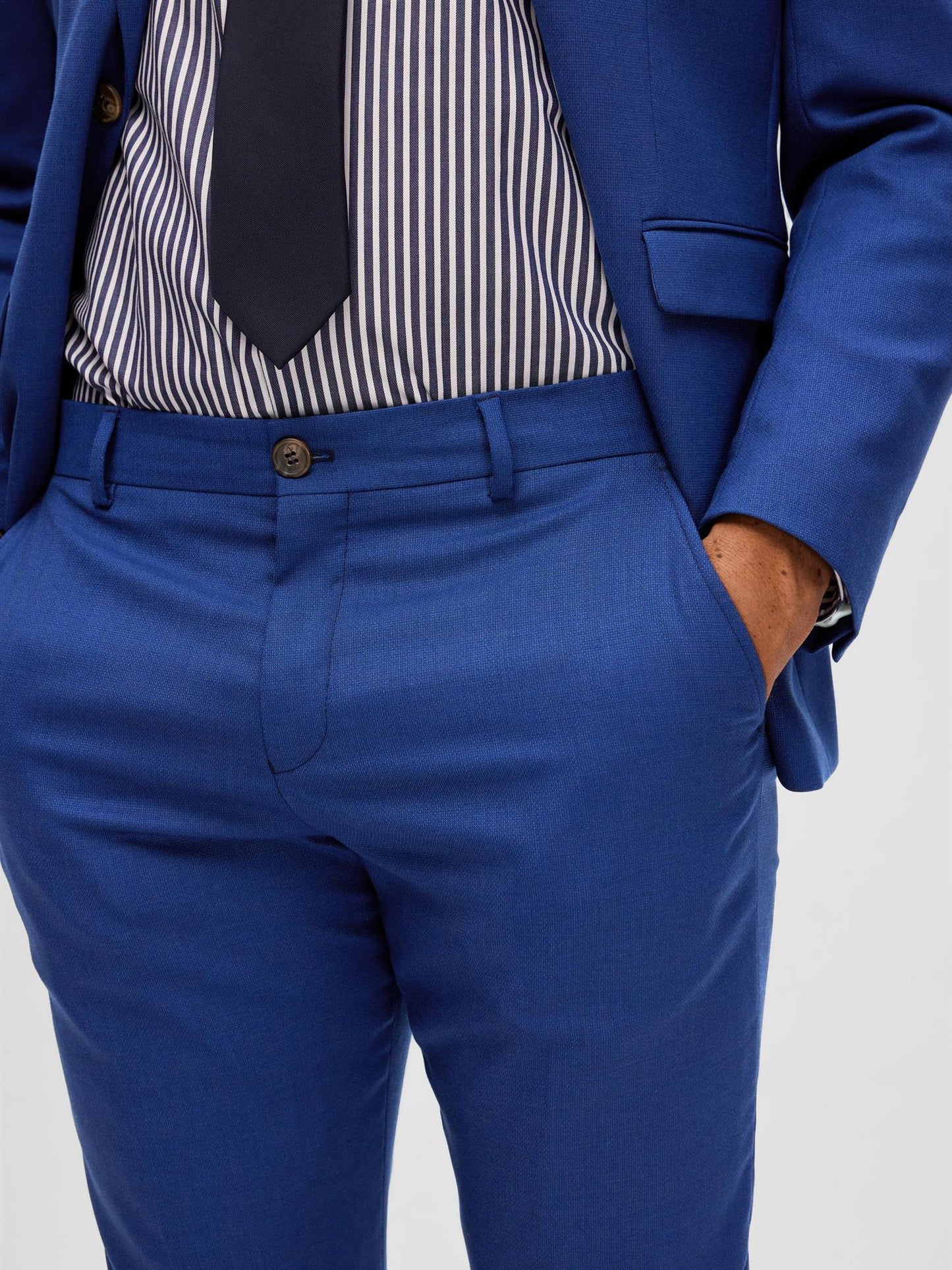 Dressbukse Slim Neil Blue depths