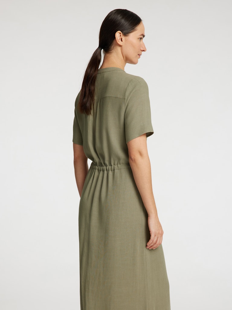 SLFVIVA Damina SS Ankel Sun Dress Grønn
