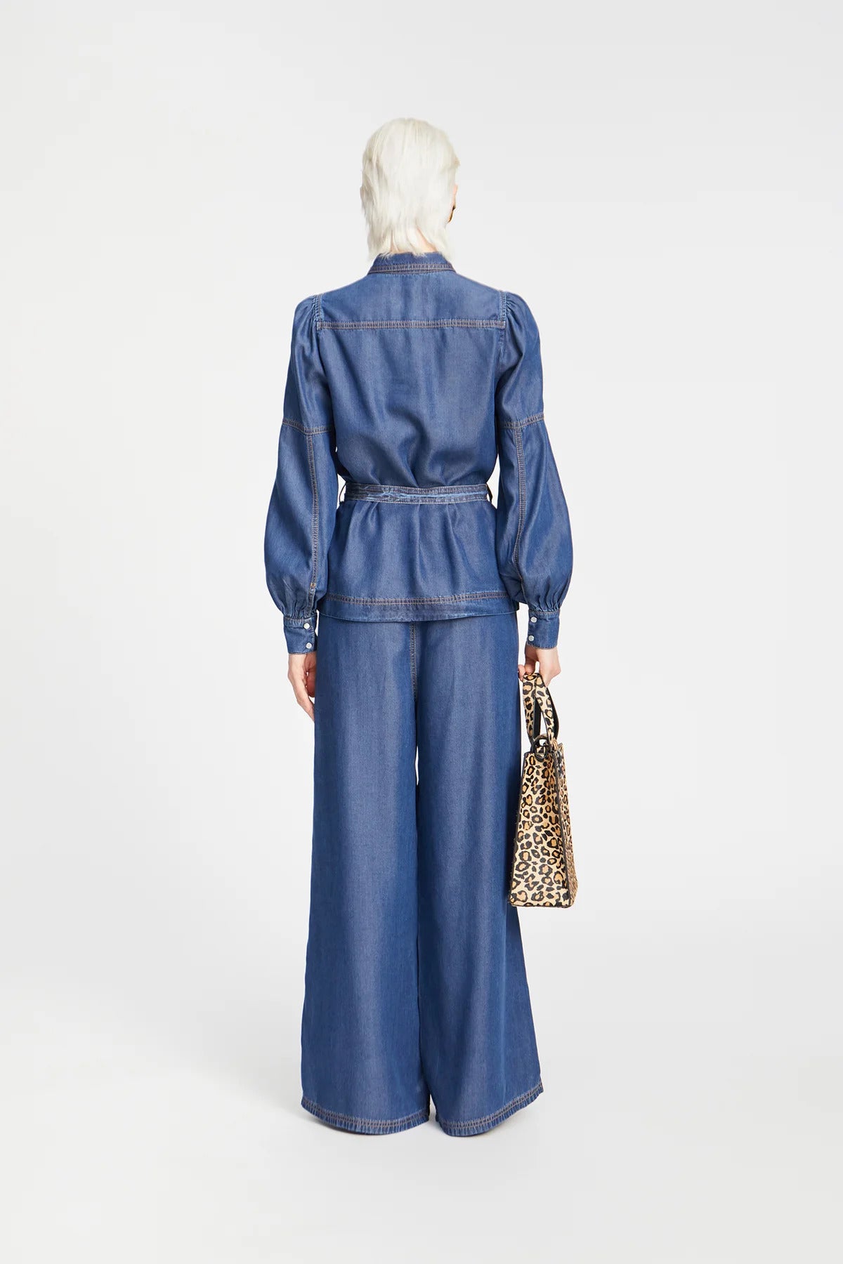 Pikine Topp Tencel Indigo