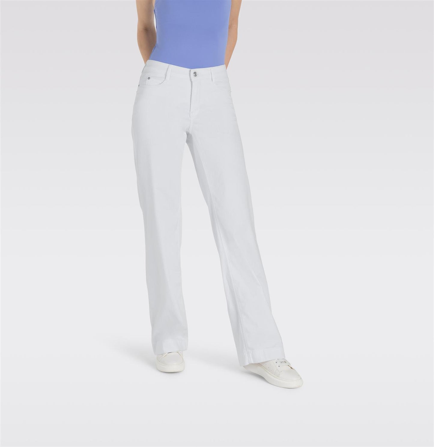 Dream wide white denim