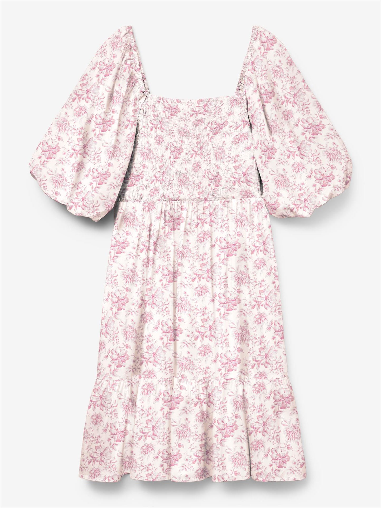 VMNOMIA Kort Kjole Rose