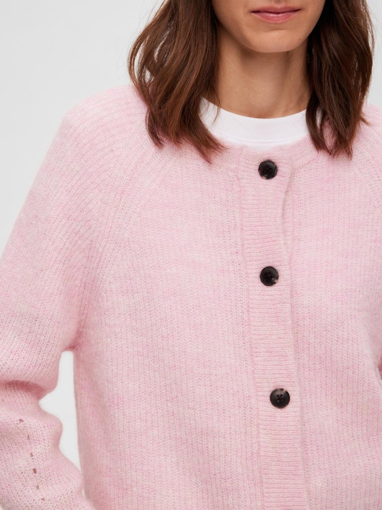Lulu short cardigan Rosa