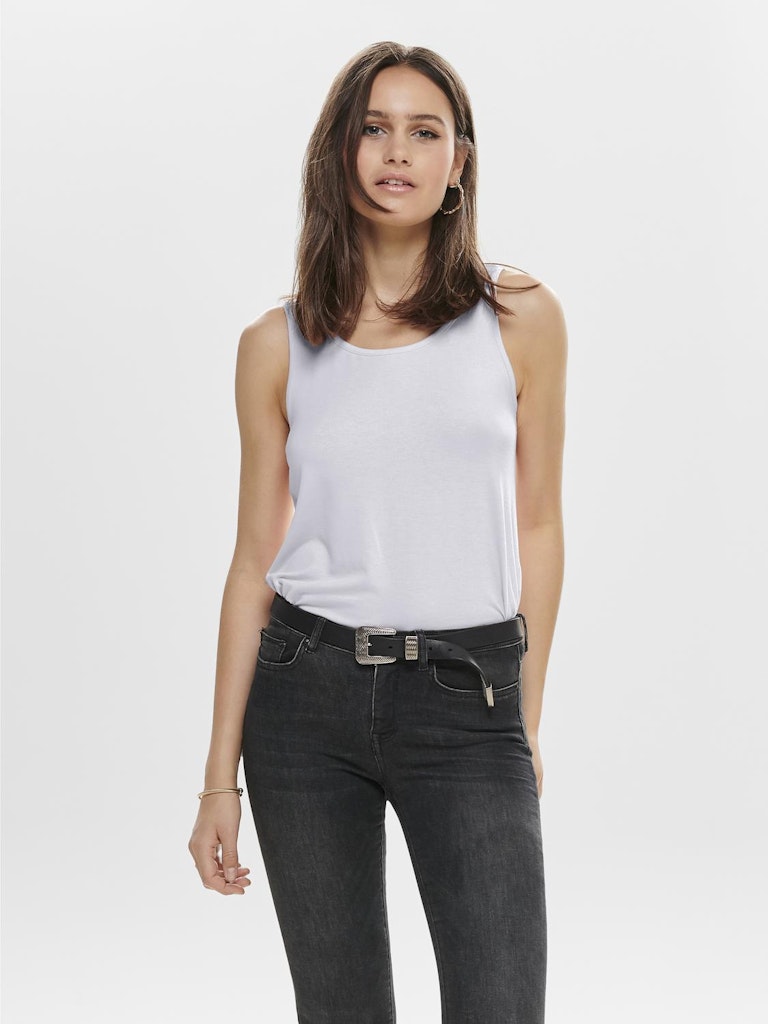 Moster tank top hvit