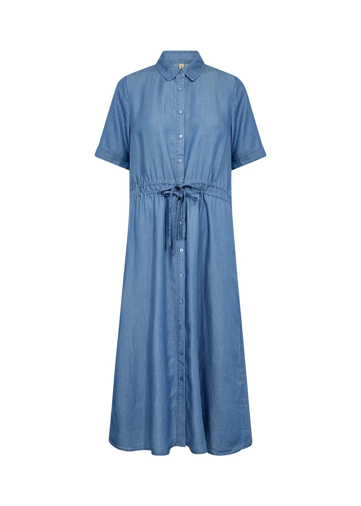Tencel kjole denimblå