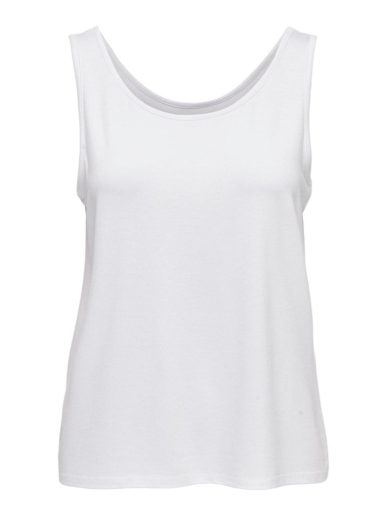 Moster tank top hvit