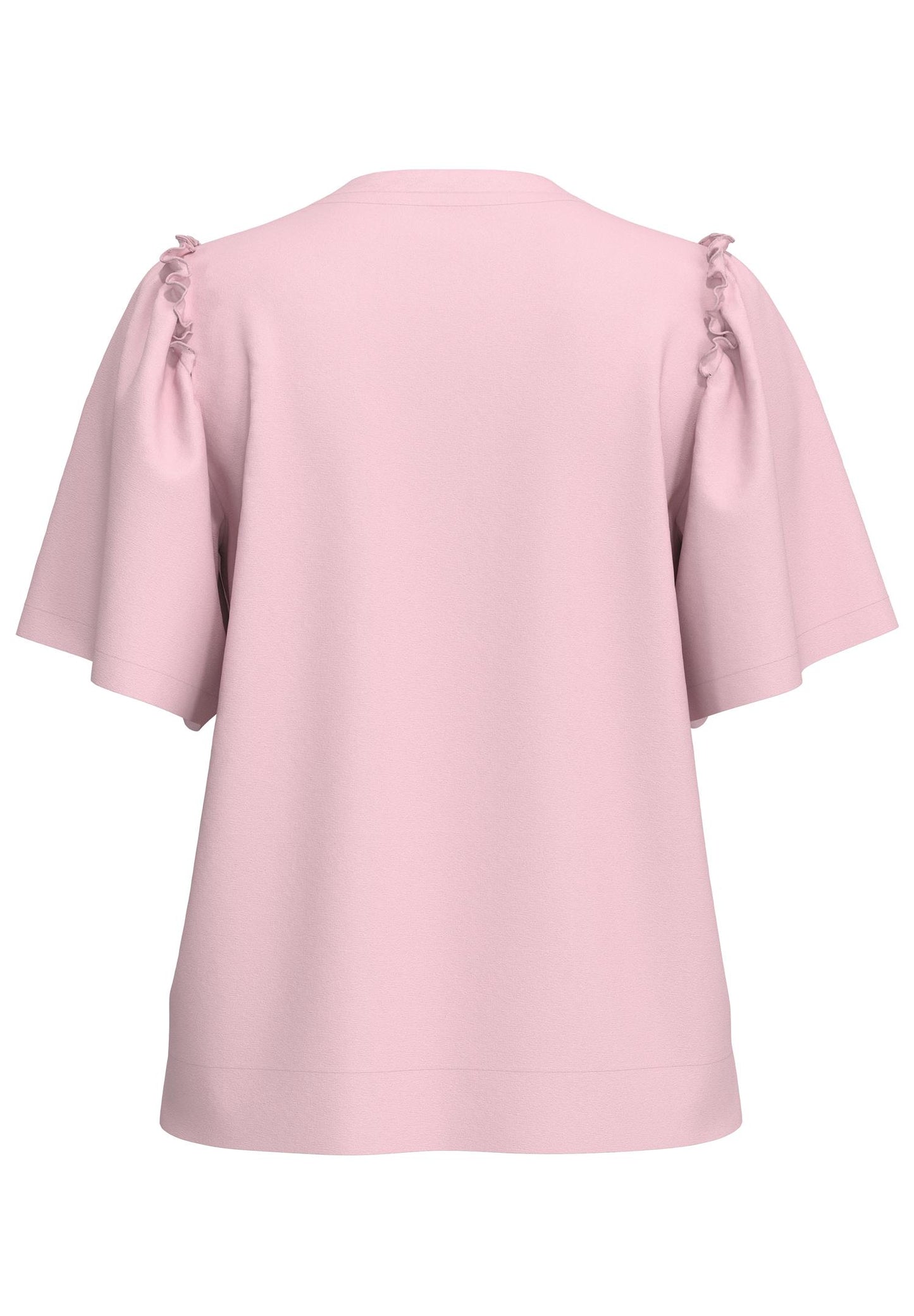 SlfPenelope 2/4 ruffle T-shirt Rosa