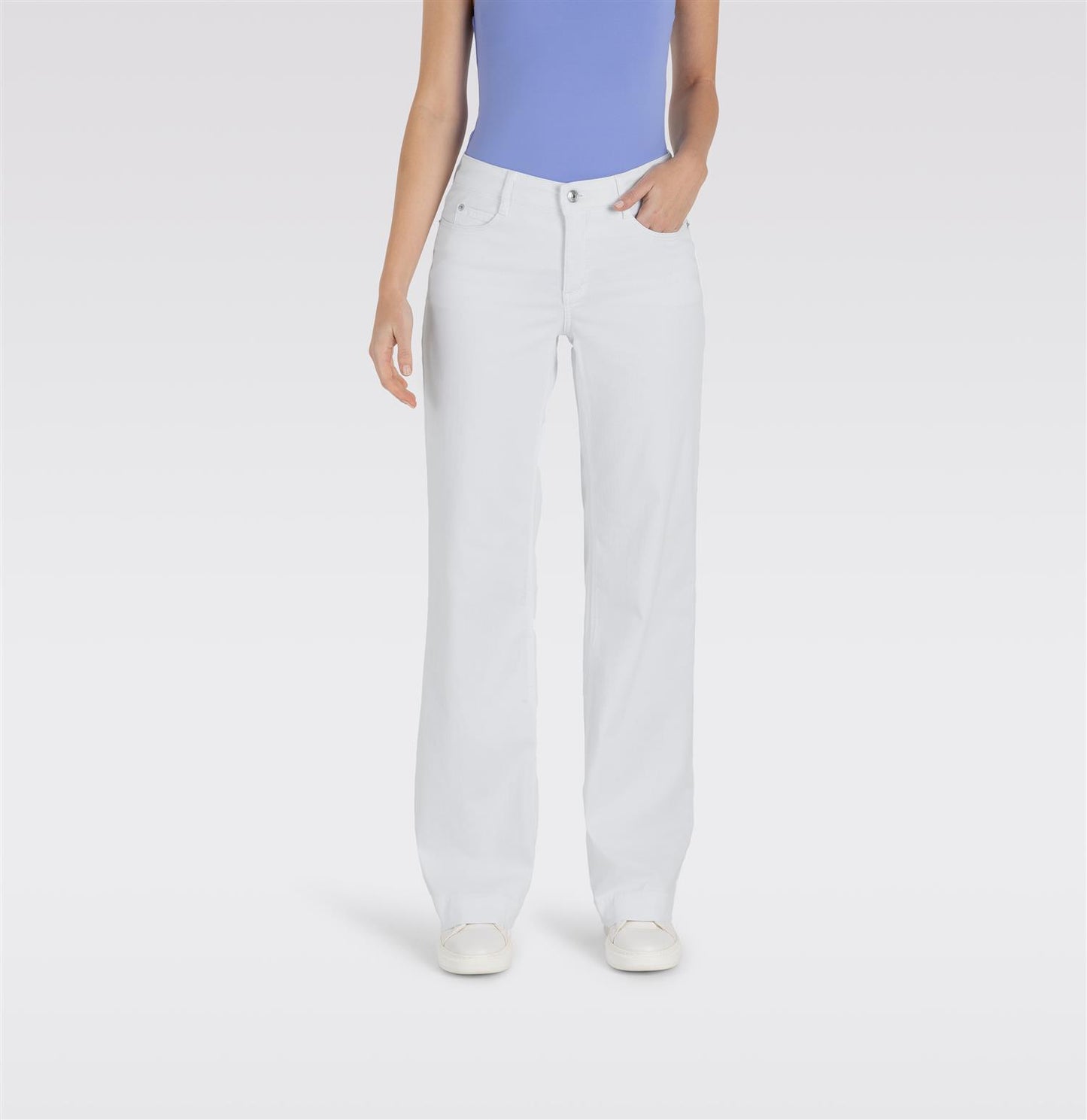 Dream wide white denim