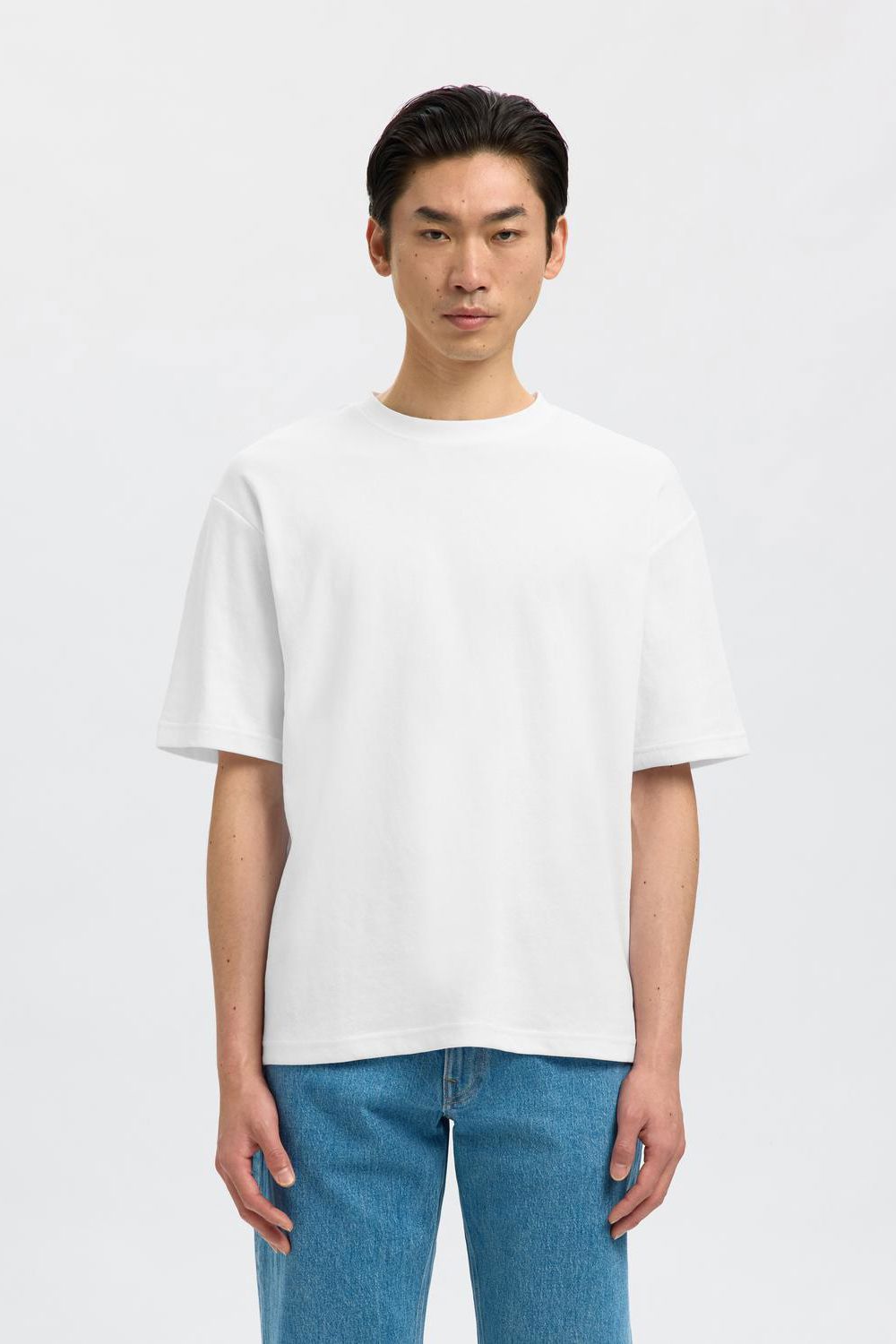 Slmlooseoscar Ss O-Neck Tee Noos