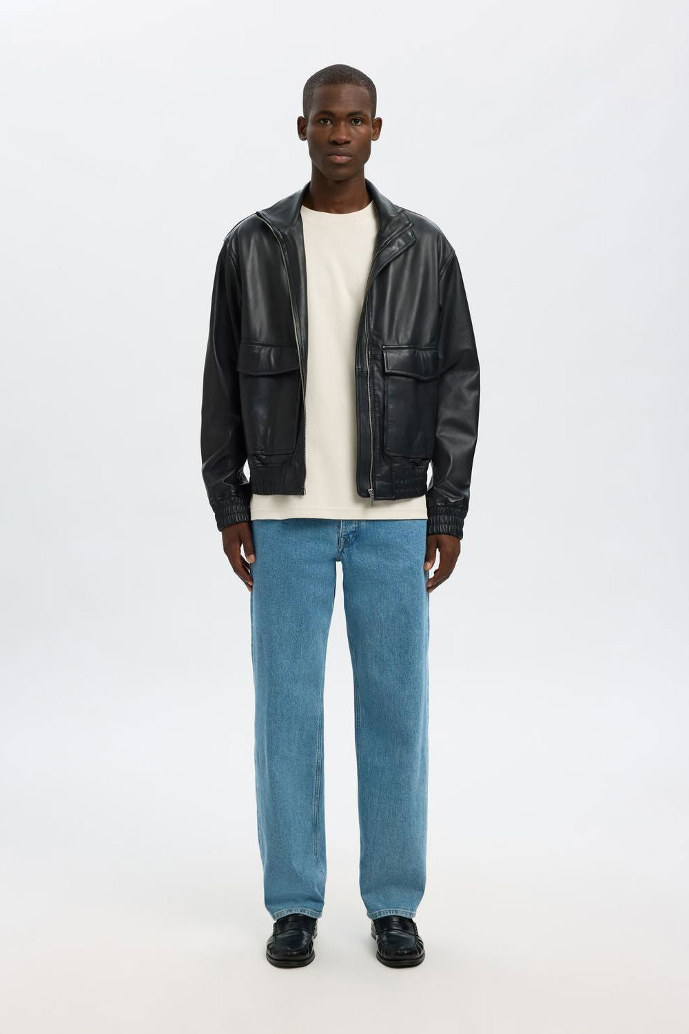 Slmlooseoscar Ss O-Neck Tee Noos