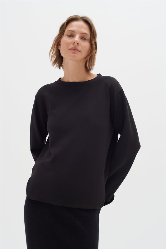 Gincent crew neck Black