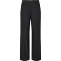 Smokey Check Plain Pant- grå