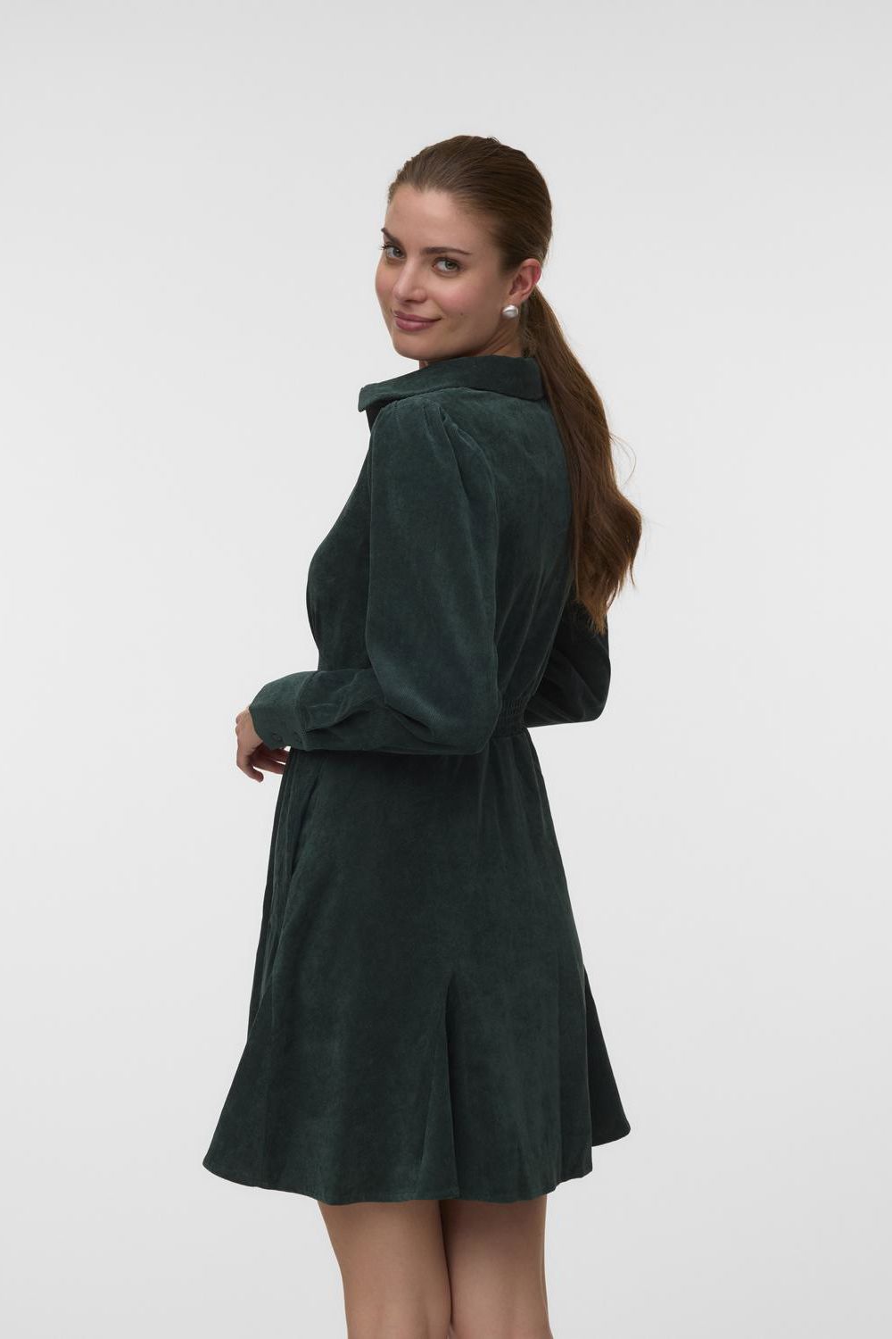 Awane Ls Short Shirt Dress