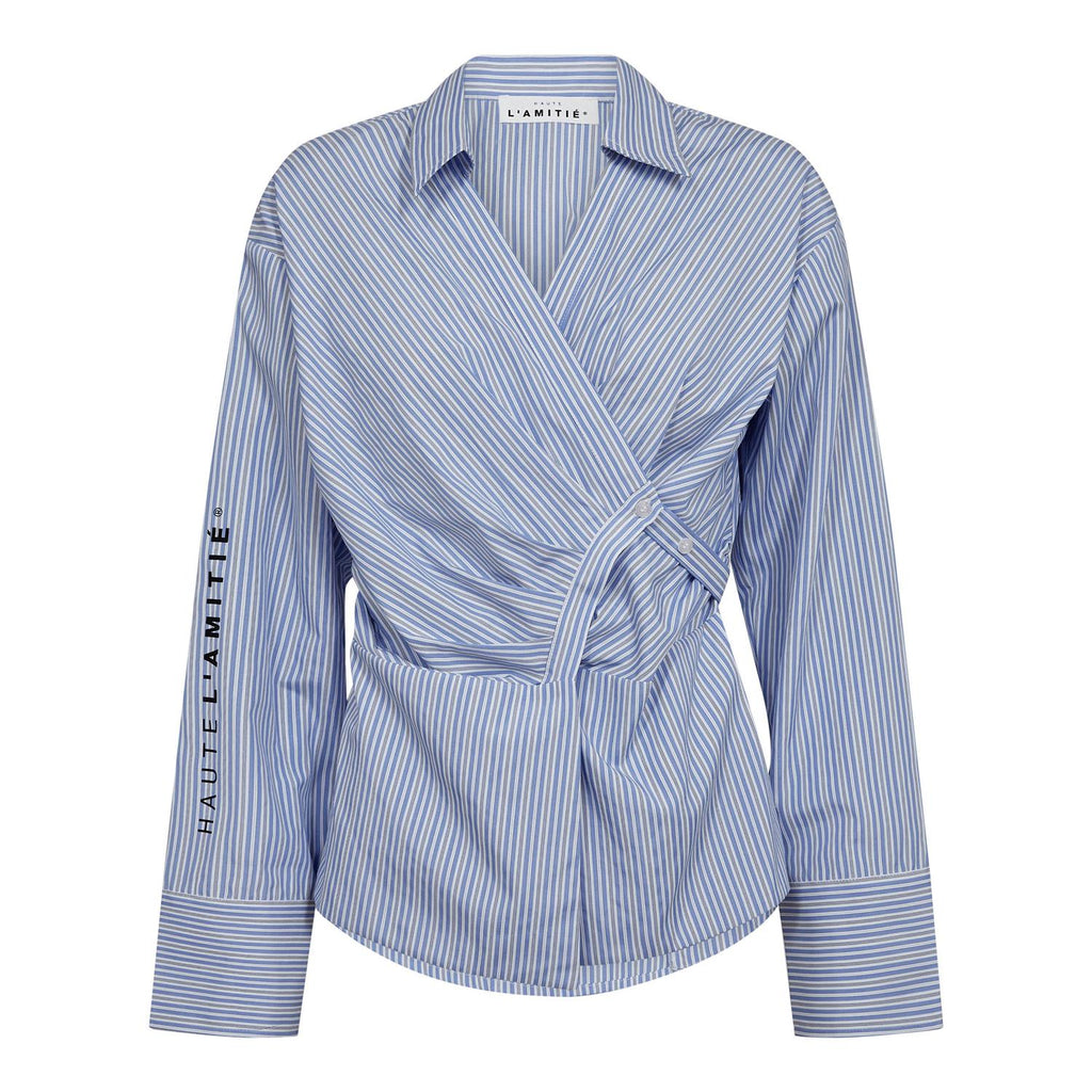 Nina Strap Shirt - lyseblå