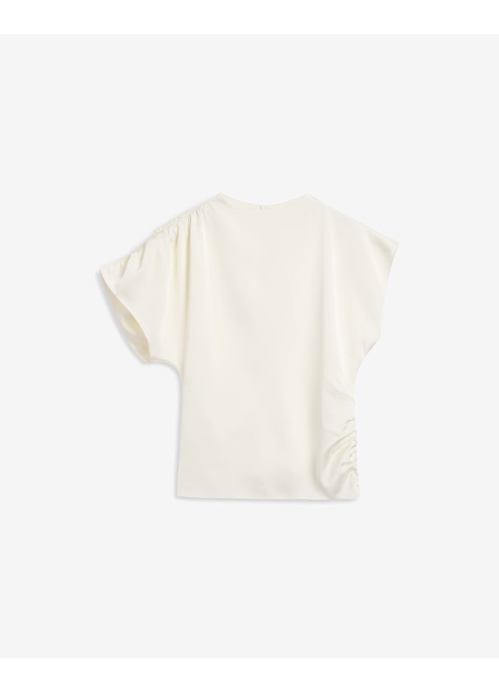 Demi top - pearl white
