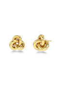 Infinity Knot Studs S Gold