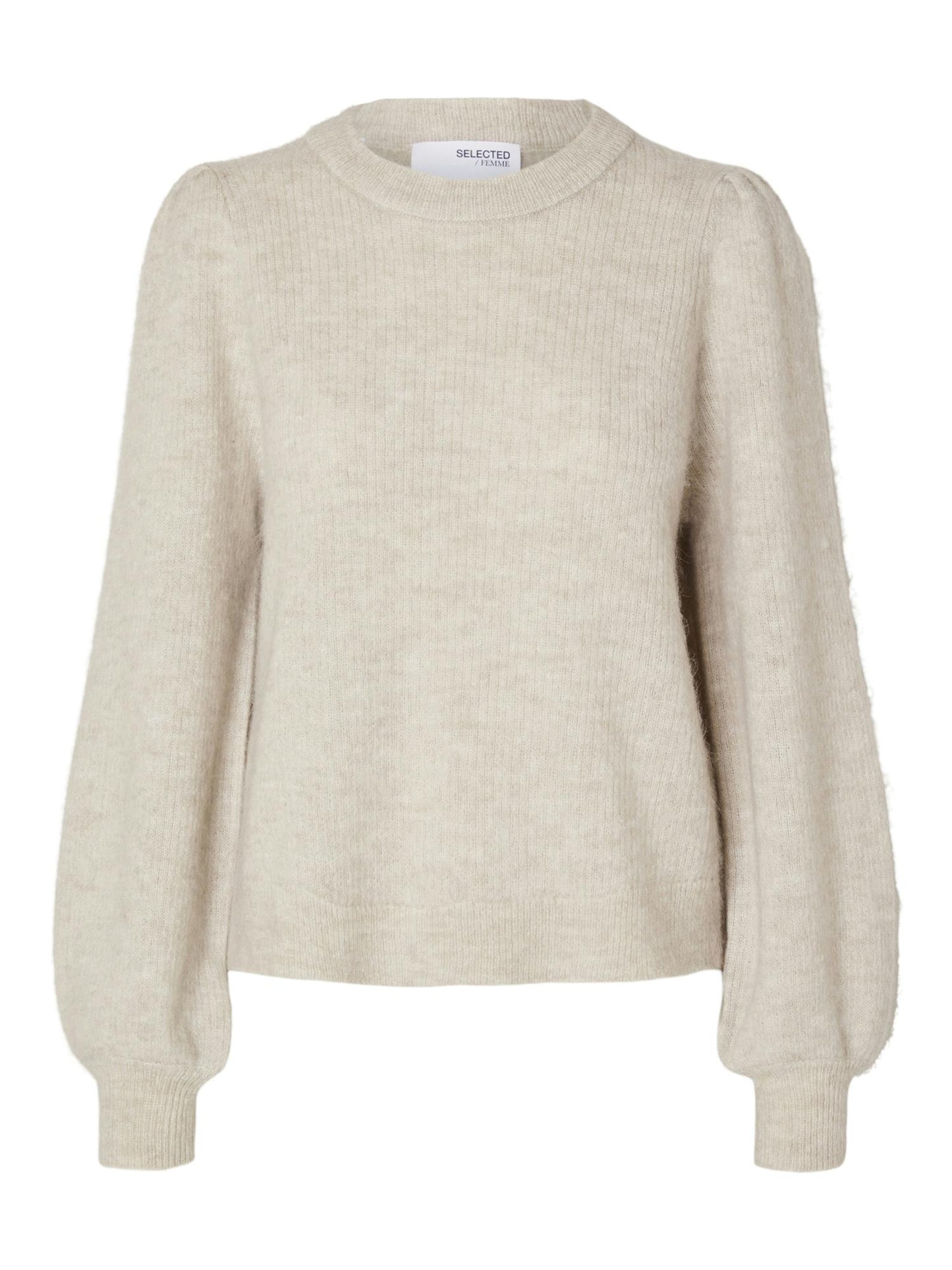 LULU LS KNIT RIB O Birch