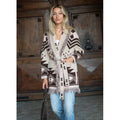 Melina frynser - beige/rosa