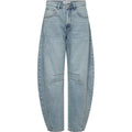 Drew Barrel Panel - bleached denim