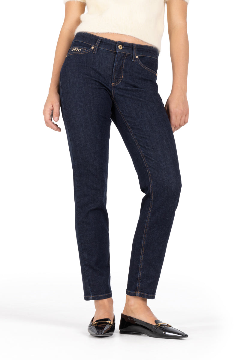 Piper cropped jeans modern rinsed