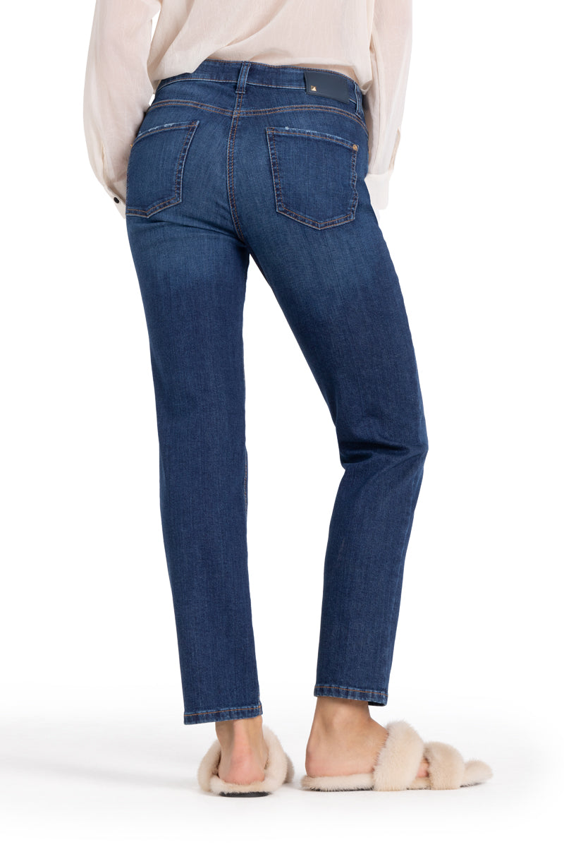 Piper cropped jeans femenin dark used