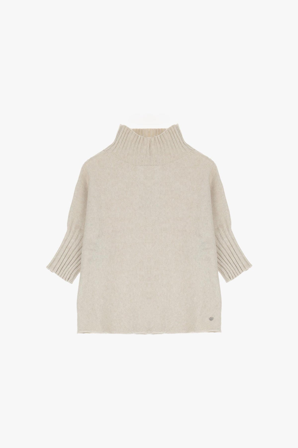 Turtelneck Sweat - offwhite