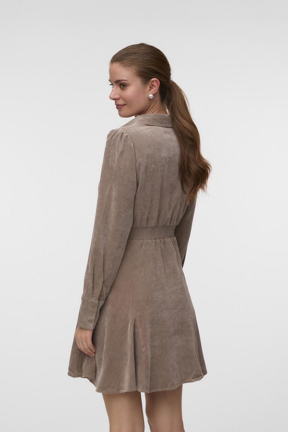Awane Ls Short Shirt Dress