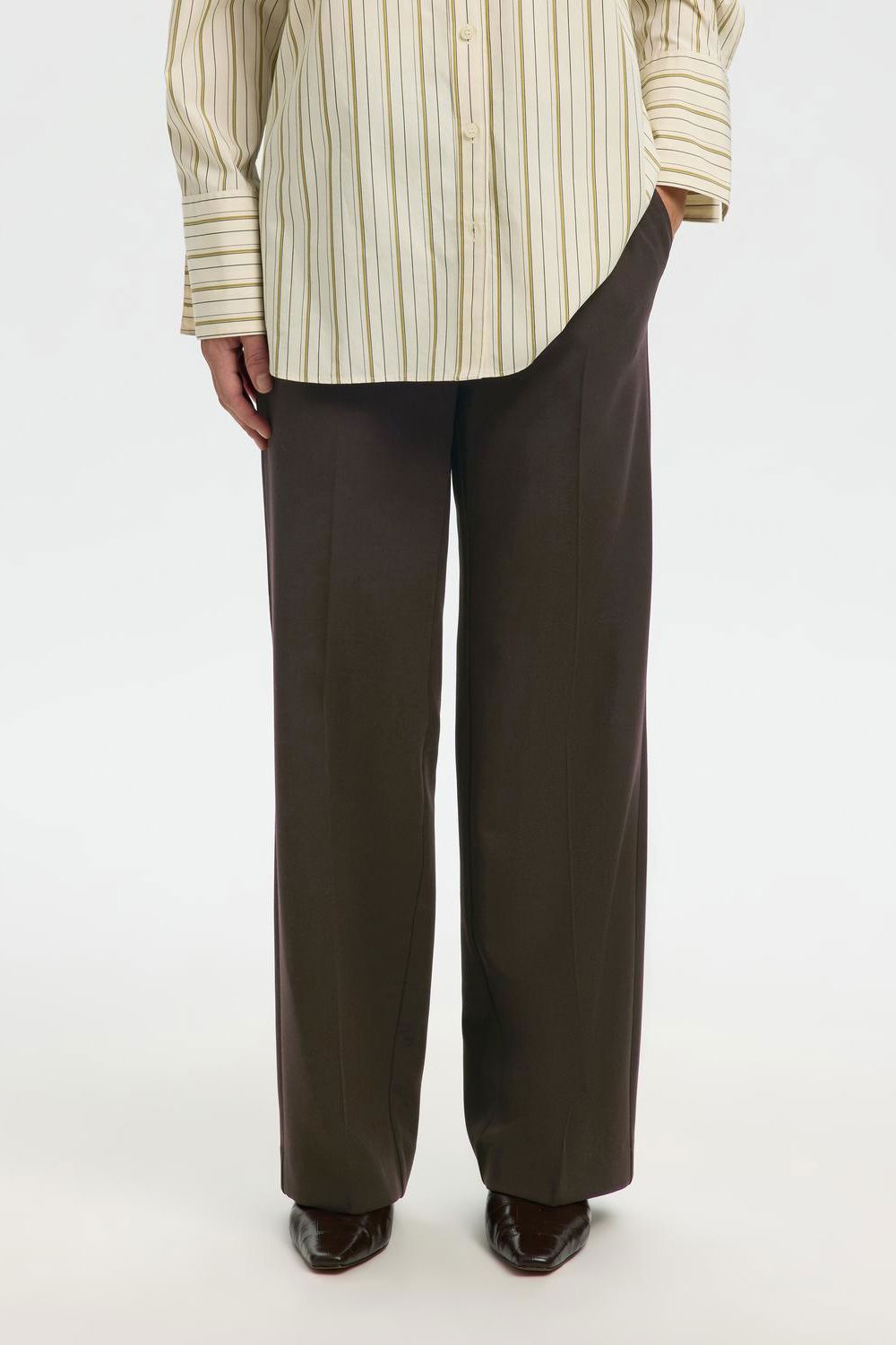 Slwrita Mw Wide Pant Mel Noos