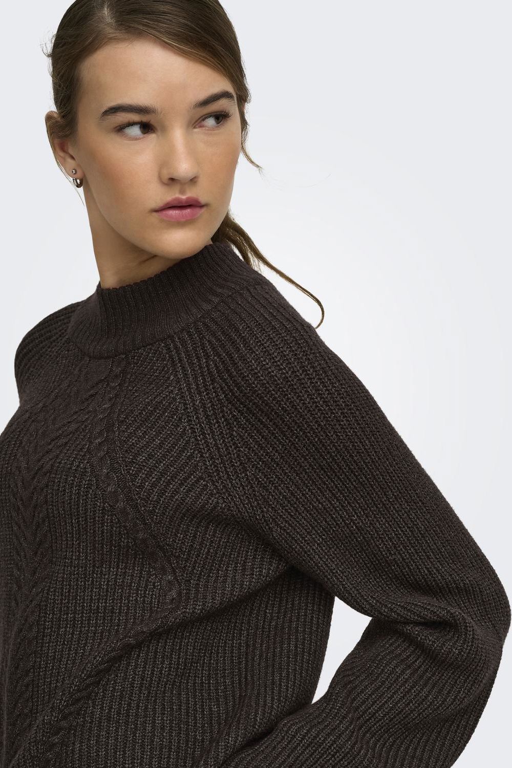 Onlkatia Ls Detail Highneck Noos Knt