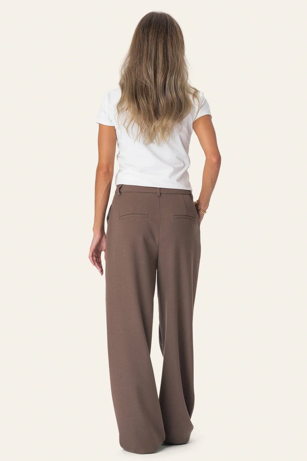 CelinaIC pants - dark brown