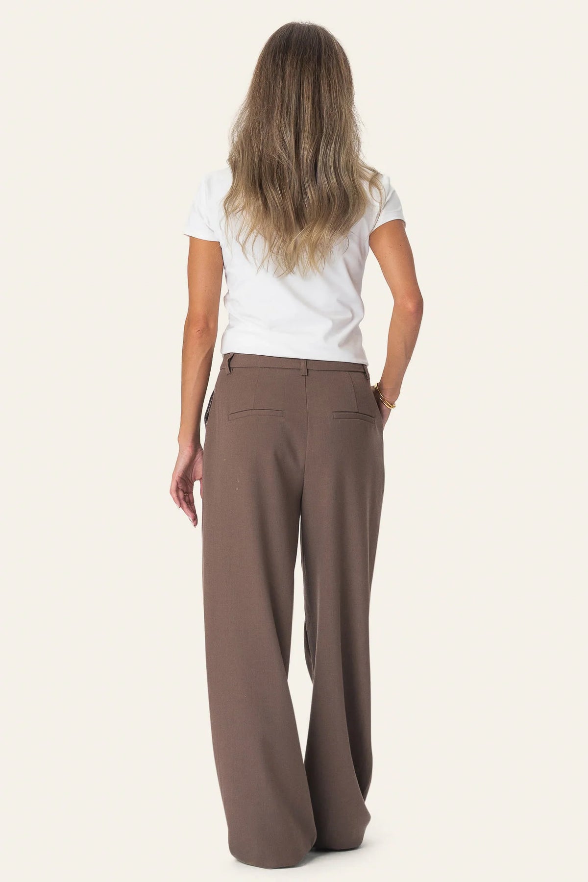 CelinaIC pants - dark brown