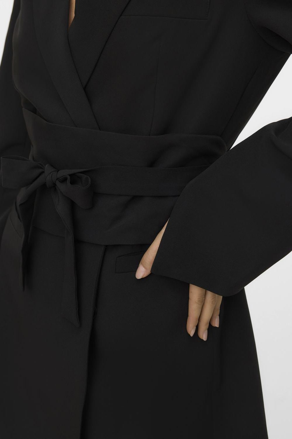 Vmbecca Ls Short Belt Blazer Dress Lcs