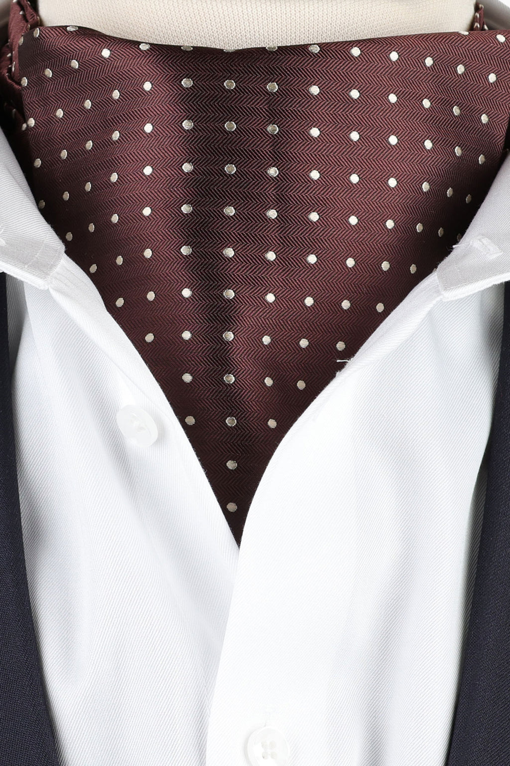 Nohr Carlos Polkadot Silk Ascot
