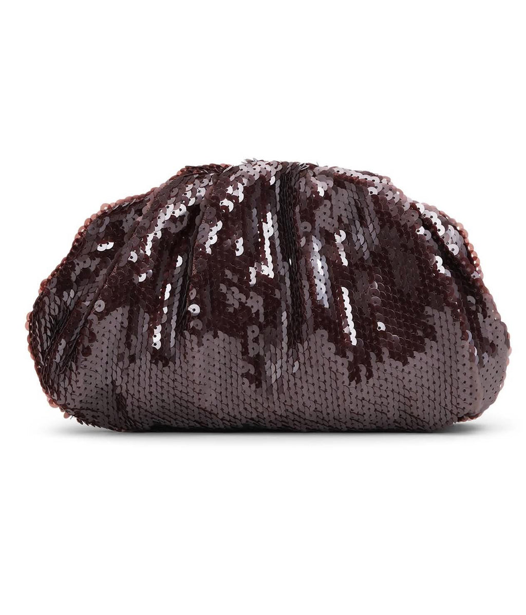 SEQUIN CLUTCH BAG