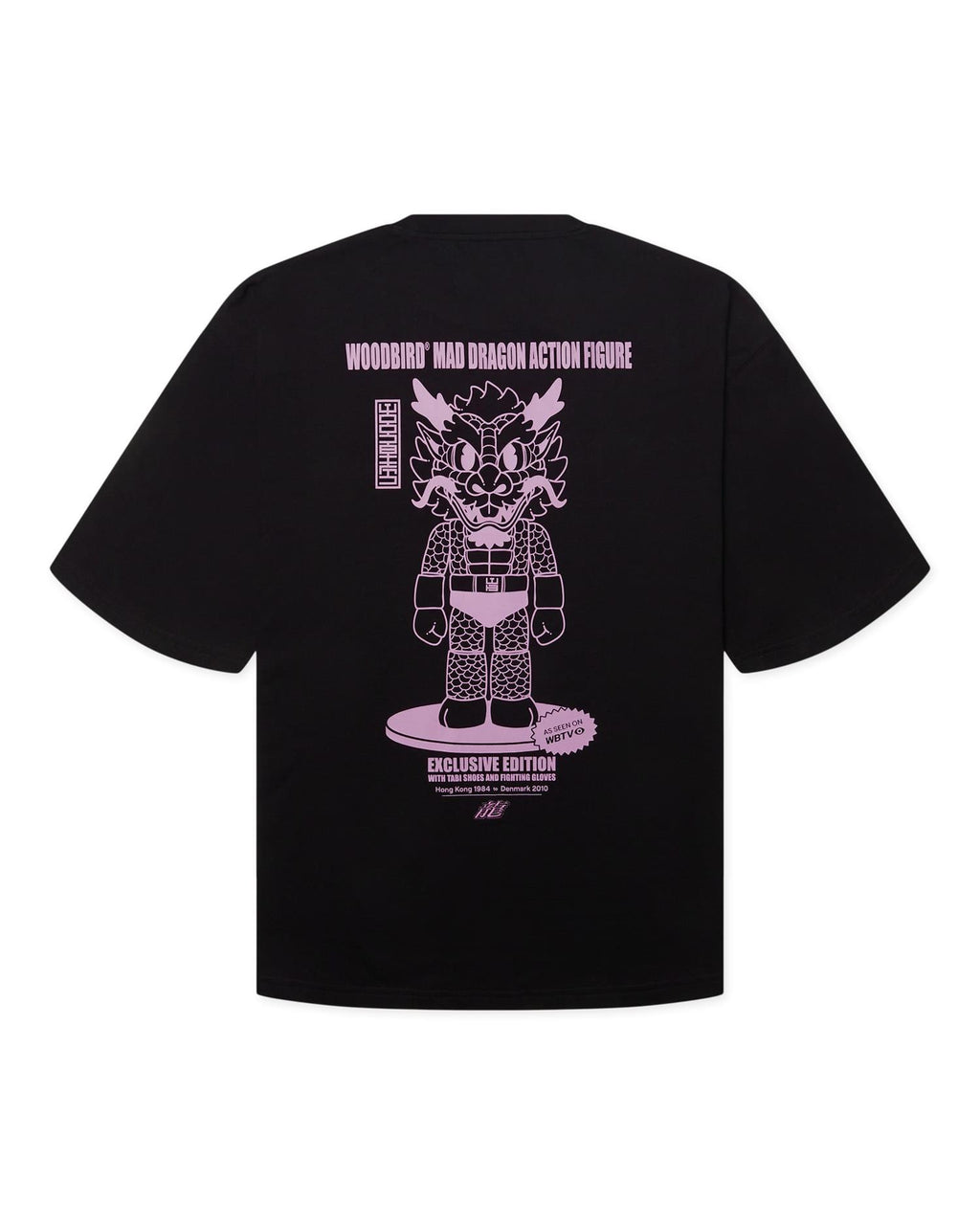 Beam Action Tee - black