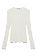 Awtessy Ls O-Neck Lace Top Noos