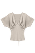 Vmmiro Ss Waist Tie Top Wvn Ret