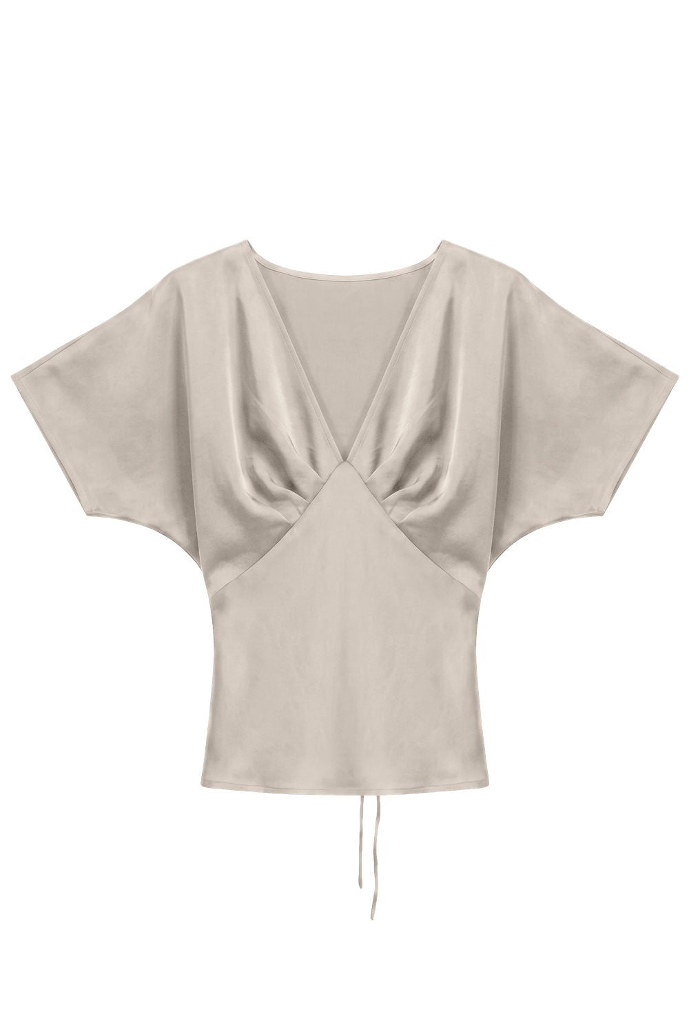 Vmmiro Ss Waist Tie Top Wvn Ret