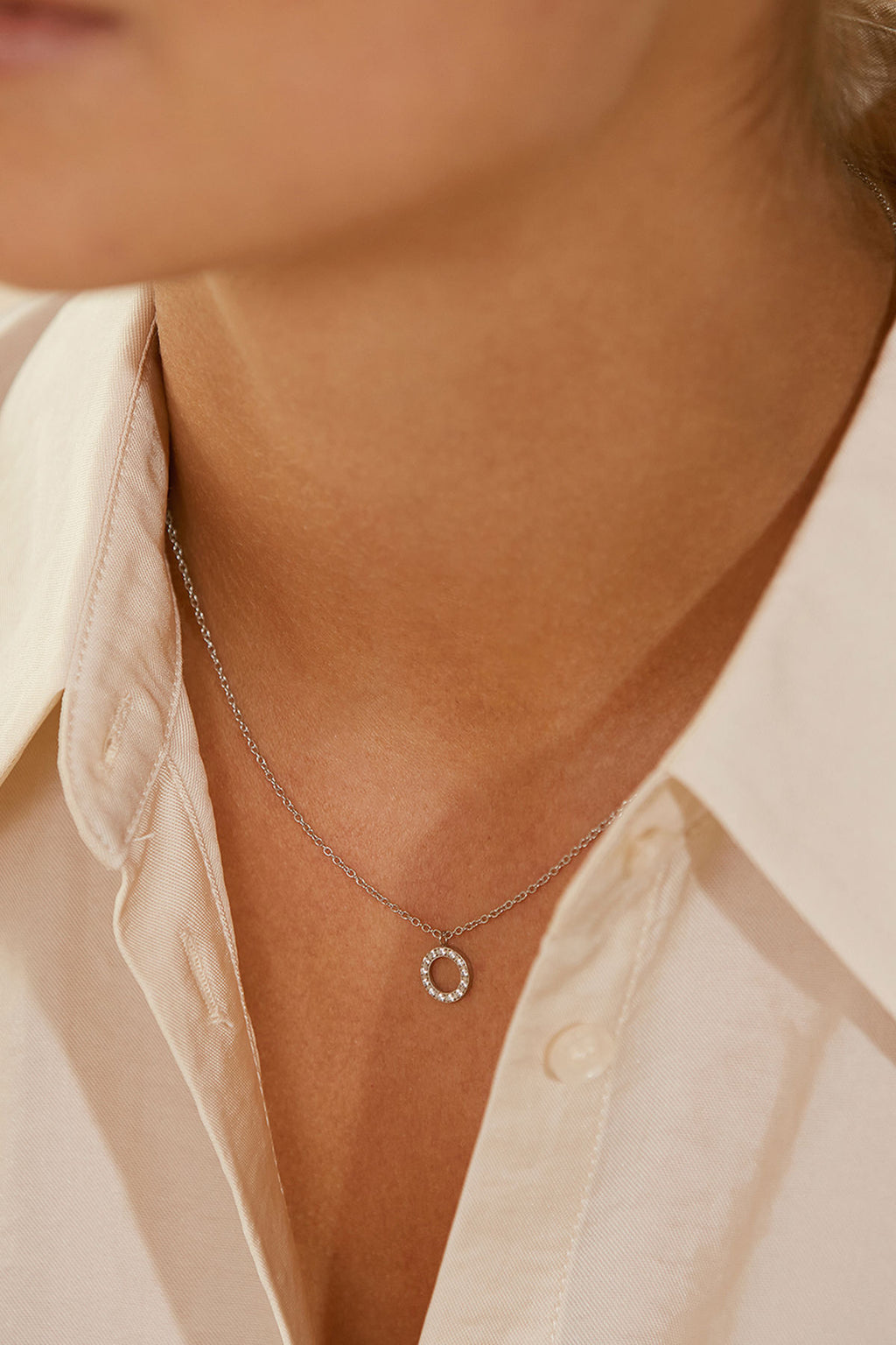 Glow Necklace Mini Steel