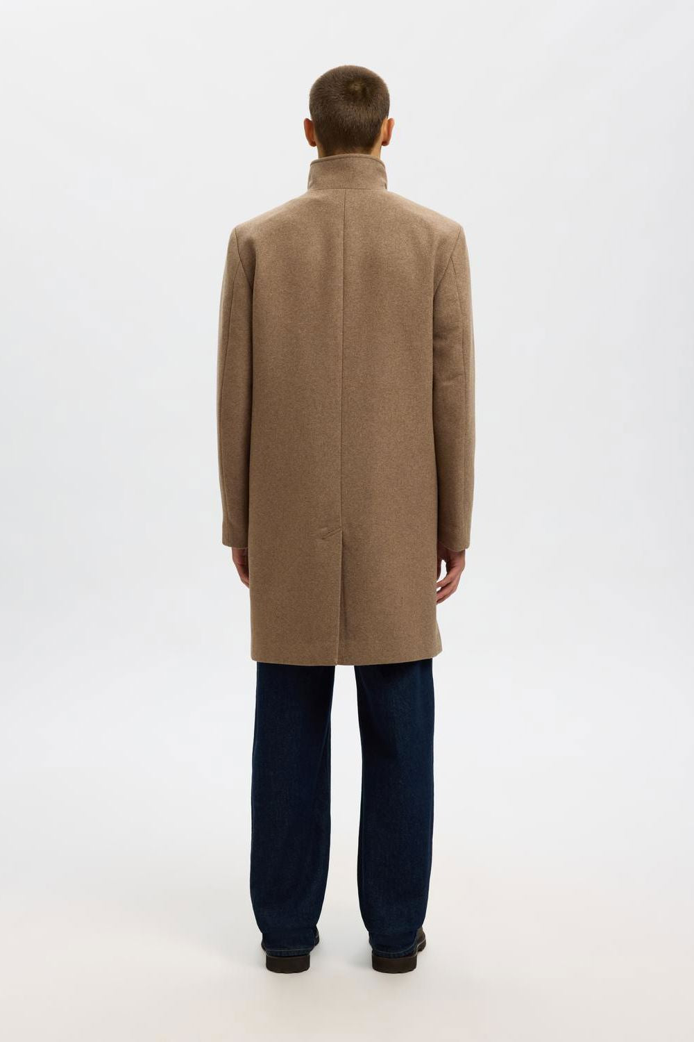 Slmrainar Wool Blend Coat Noos