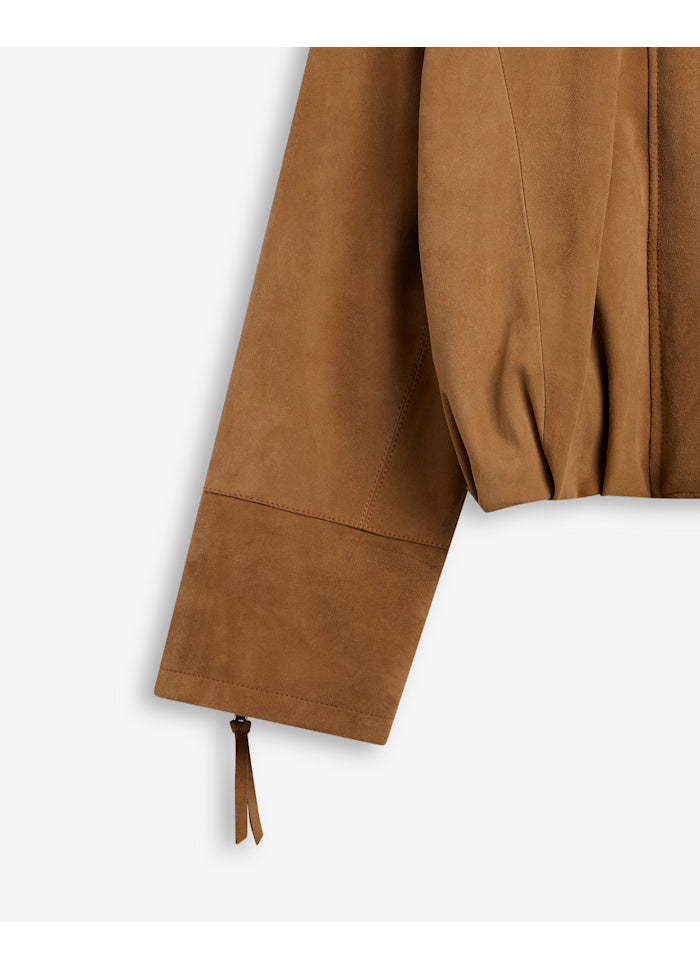 Wren Suede Jacket - Camel