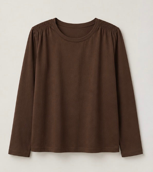 Ditte topp brun