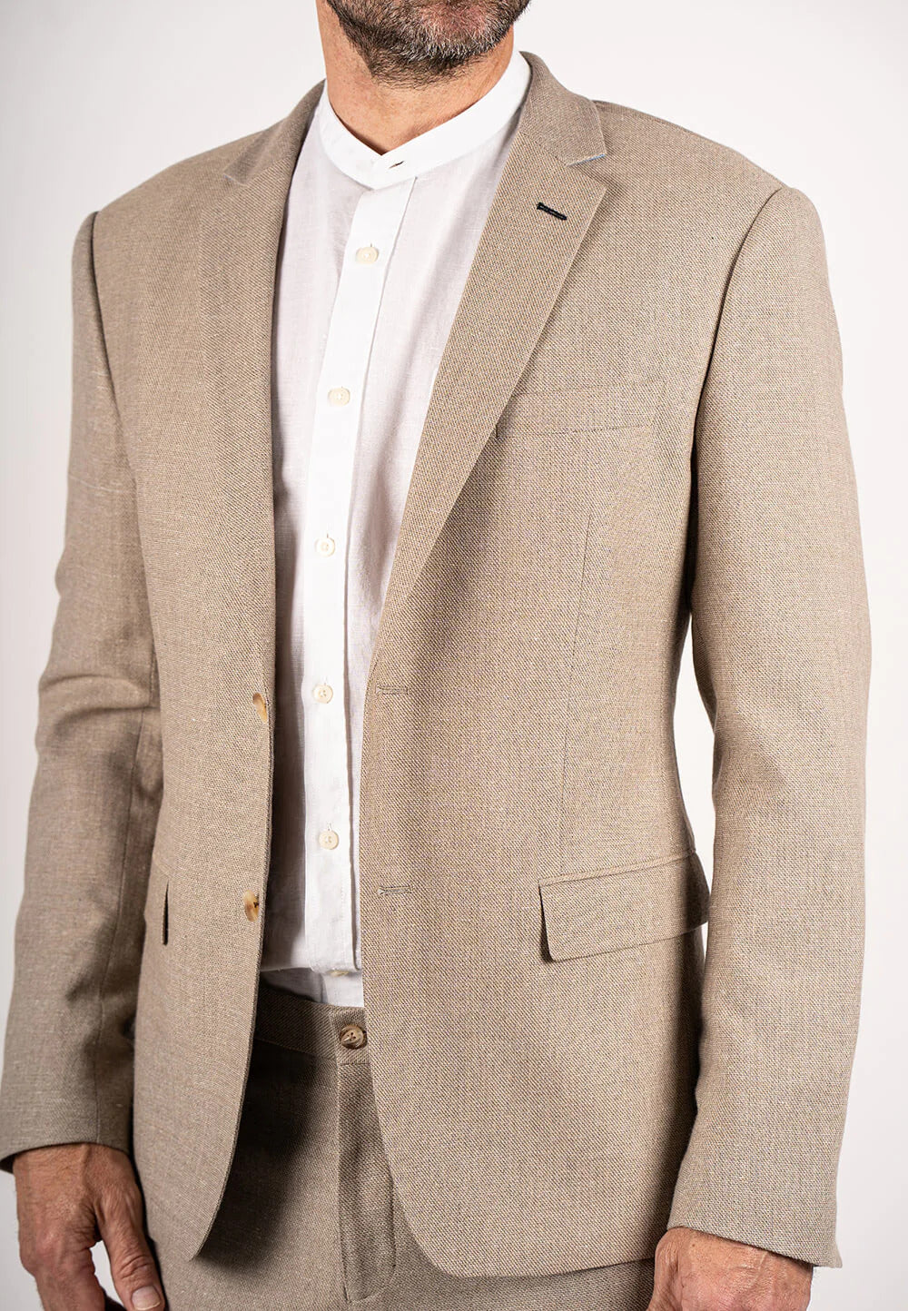 Tobin Lin Blazer Sand