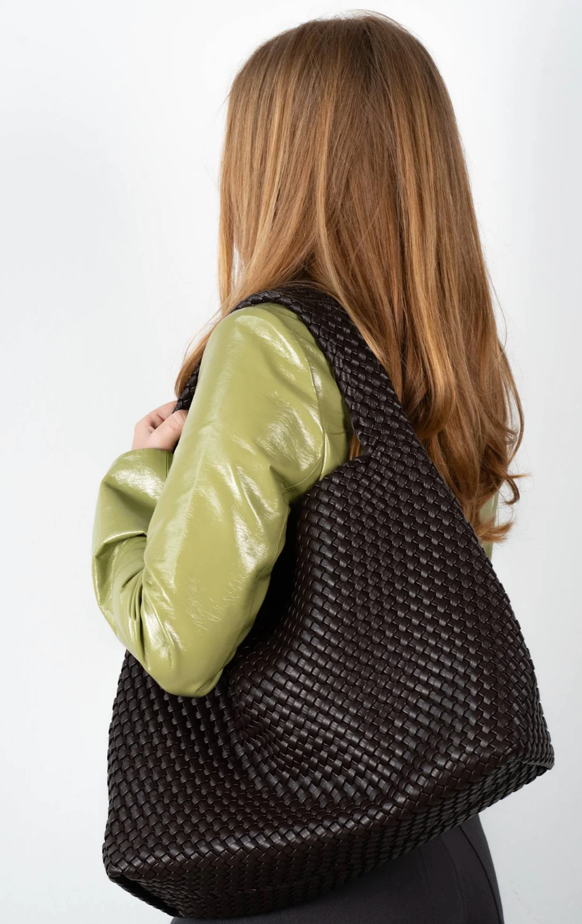 WOVEN DAILY SHOPPER + POUCH