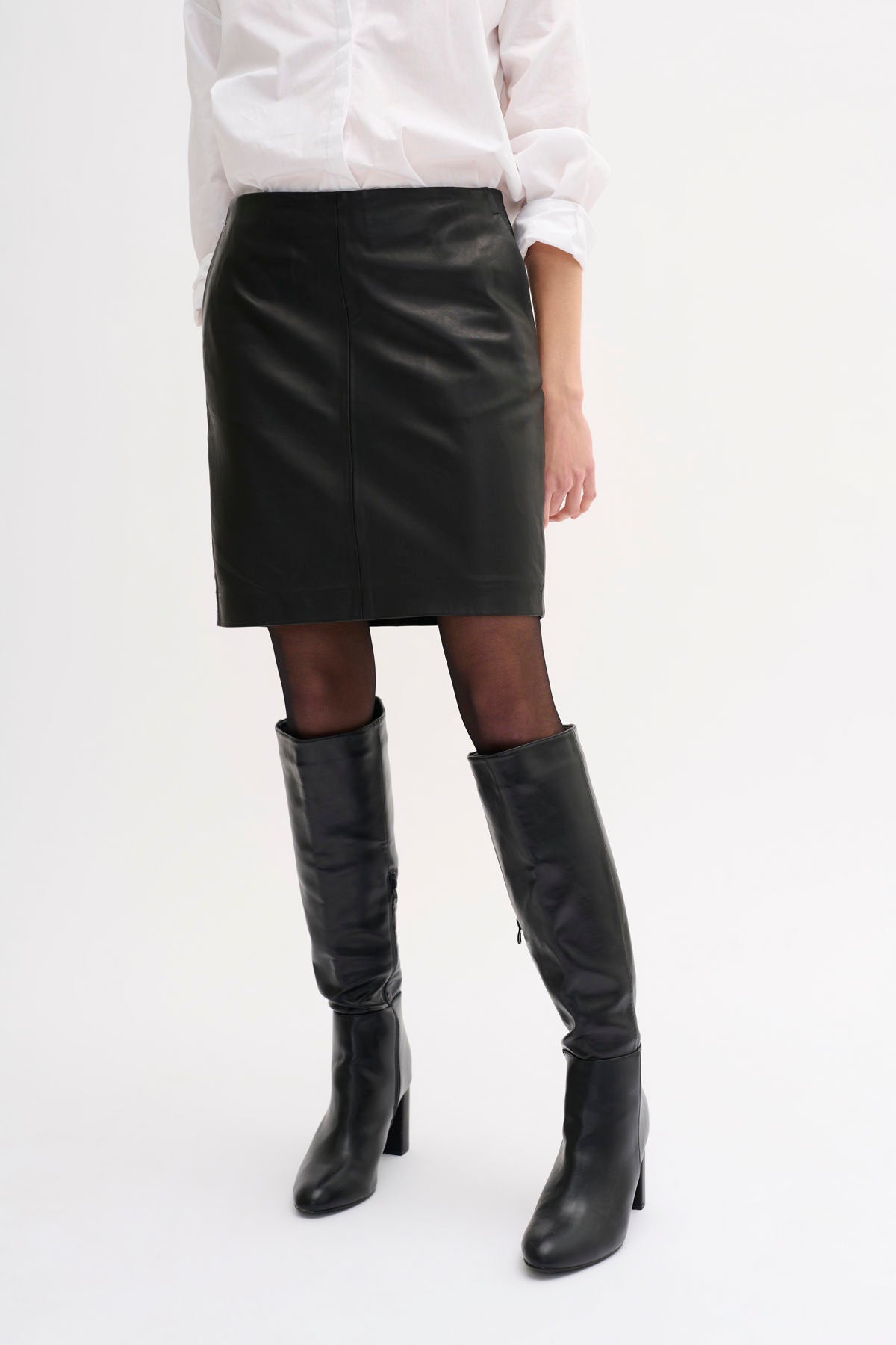 19 The Leather Skirt